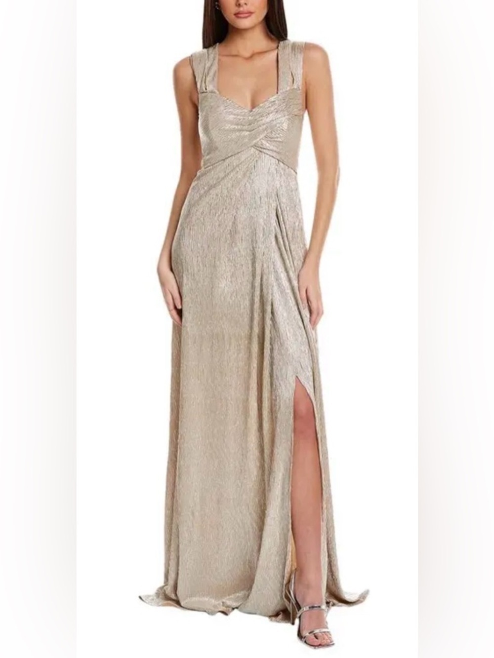 Rene Ruiz Collection Metallic Evening Gown Size 8